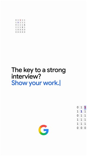 What makes a great technical interview at Google? Don’t just code, explain the why. 💡Google Technical Recruiter, Okwus shares why we care about your problem-solving process.Watch the mock interview ➡️ https://t.co/vPy3s4M6IB