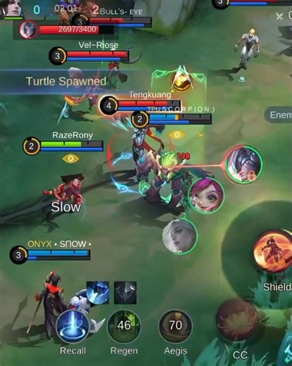 Moba legend 5v5 funny moment 🤣🤣 #mobilelegends #mlbb #mlbbidcreator #mlbbcreatorcamp #mlbbindonesia