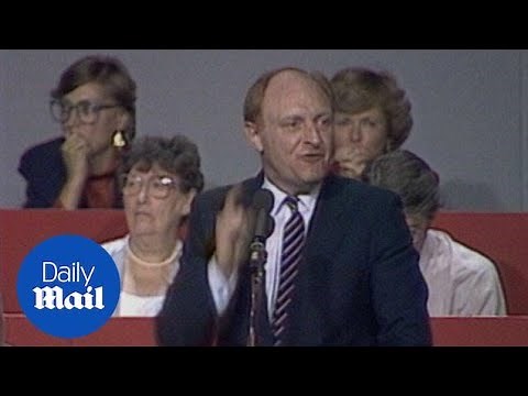 Neil Kinnock's famous speech from 1985 Labour Party conference