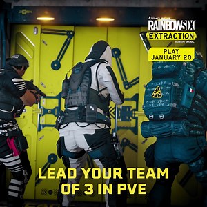 In Rainbow Six Extraction, whether you go alone or in a squad of three: no incursion is ever the same 👽💥 Out January 20th! | Ubisoft Canada