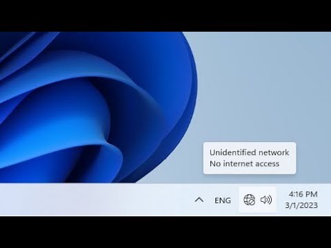 How to Fix " Unidentified network " on Windows 11