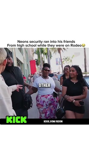 N3ON'S SECURITY INTERCEPTS HIS HIGH SCHOOL FRIENDS ON RODEO DRIVE! (CRAZY REUNION! 😱💎)