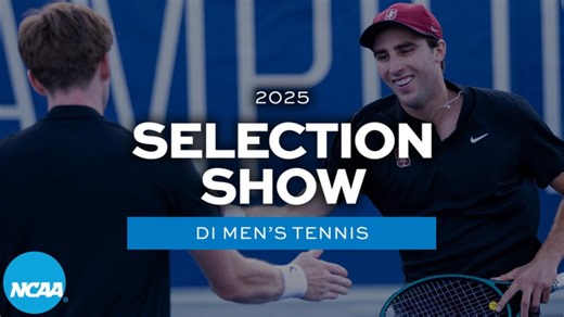 DI men's tennis: 2025 selection show