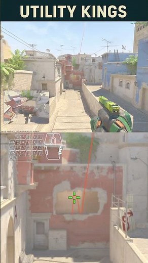 CS2 Mirage Insta Window smoke from Spawn 2