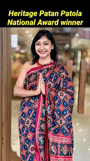 World famous Gujrati Patan patola Now in Ahmedabad. @heritage.patanpatola 600 years old brand for the The original Patan patola by Salvi family. Sale 🤩 20% off on Single Ikat Patola 10% Off on Double Ikat Patola Location : Haritage Patola Opp. ITC Narmada, Vastrapur, Ahmedabad Contact : 9033040004 Follow @poonambhatt0007 for more ❤️ . . #patola #ahmedabad #gujarat #ahmedabad_instagram #heritage #heritageindia #nationalaward #reelsindia #patolasarees #original #patanpatola #patanpatolasaree #vir