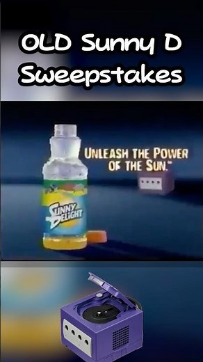 OLD Sunny D GameCube Sweepstakes Commercial 🍊
