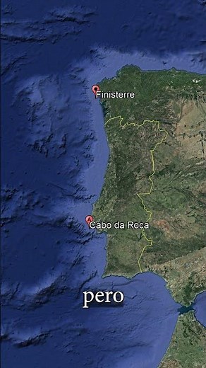 Cape Finisterre / Curiosities of Spain #urckari #geography #spain #curiosities