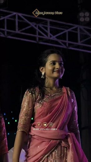 Chinnu Steals the Show: Stunning Dance Highlights - Ippatikinka Song Festival! #chinnu #massjathara