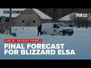 Blizzard Elsa forecast before it slams northeast Wisconsin with snow