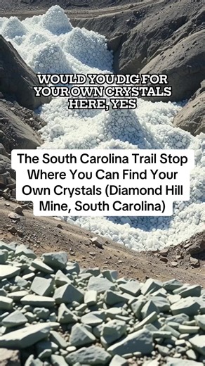 The South Carolina Trail Stop Where You Can Find Your Own Crystals (Diamond Hill Mine, South Carolina) Diamond Hill Mine South Carolina, Abbeville crystal digging, quartz and amethyst, hands on exploration, hidden South adventure #SouthernTrails, #SouthCarolina, #HiddenPlaces, #OutdoorAdventure, #TrailStories