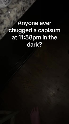I’m sure I wasn’t being watch #capisun #night