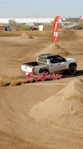 Barrett-Jackson on Instagram: "Dust flying. Tires clawing. Real off-road action. The @ToyotaUSA TRD Pro Dirt Rides deliver rugged terrain and serious capability in an unforgettable hands-on experience. Included with general admission, open daily starting at 9 a.m., with sign-ups available at the Toyota display in the Sponsor Pavilion. Purchase tickets with the link in bio. ... #BarrettJackson #BJAC #SD26 #BarrettJacksonScottsdale #January #ScottsdaleAuction #ClassicCars #CollectorCars #NoReserve