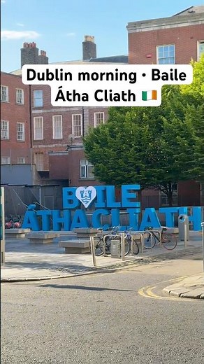 Dublin morning • Baile Átha Cliath 🇮🇪 #ireland #travel #irishtourism #architecture #shorts