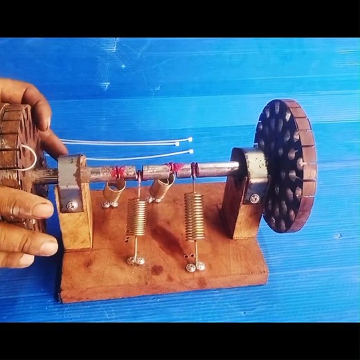 14K views · 228 reactions | how to make flywhile free energy generator with contact spring machine upgrade | Technical | Facebook