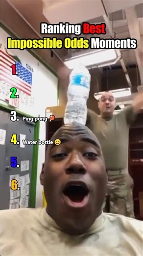 Ranking Best Impossible Odds Moments