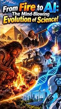 🔥 From Fire to AI: The Mind-Blowing Evolution of Science! 🧬🚀