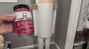 This LIFE SIZE Nutcracker stands over 5ft and costs under $40 to make! Supplies all from Dollar Tree except glue and paint( which I didn't include in the breakdown cost below) SUPPLIES FOR BODY: 3 Pieces of Cardboard @$1.25 each: $3.75 3 Pieces of Round Wood @$1.25 each: $3.75 3 Pool Noodles @$1.25 each: $3.75 2 Large Round Clear Ornaments @1.25 each: $2.50 2 Round Gift Boxes @$1.25 each: $2.50 1 Pizza Pan: $1.25 1 Bag of Rocks: $1.25 1 Plunger: $1.25 1 Foam Block Dice(Nose): $1.25 SUPPLIES FOR 