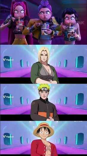 DEMON HUNTER / LUFFY / NARUTO