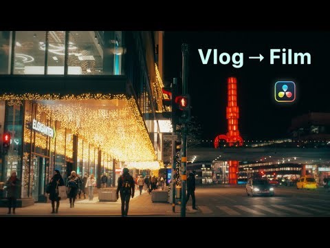 The Cinematic Way to Color Grade Vlogs (DaVinci Resolve)