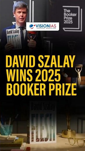 David Szalay wins 2025 Booker Prize for ‘Flesh’