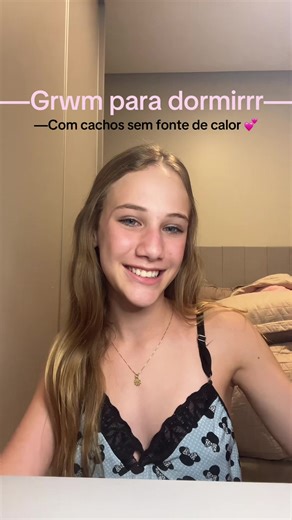 Rotina Noturna: Grwm Para Dormir Com Cachos