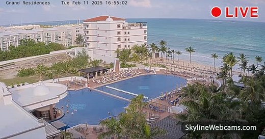 【LIVE】 Live Cam Puerto Morelos - Quintana Roo | SkylineWebcams
