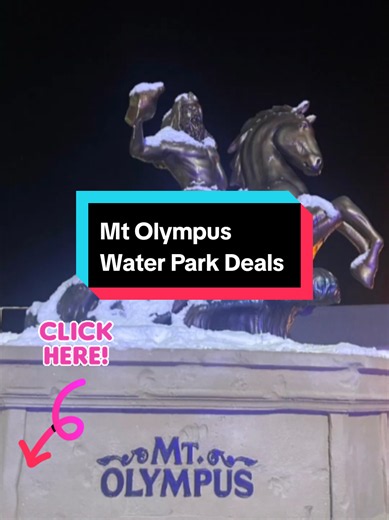 Beat the summer heat at Mt. Olympus Water & Theme Park! 🌊 From thrilling water slides to relaxing wave pools, it's one of the best summer day trips near Chicago. 💦 🎟️ Get the best deals on TikTok Go—just click the green link to book and save! #tiktokgocreator #MtOlympus #WisconsinDells #WaterPark #TravelDeals