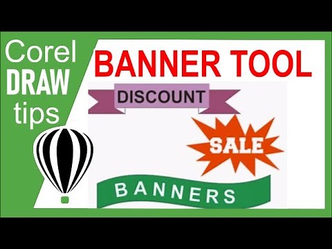 Easy Way to Create Banner Shapes in CorelDraw