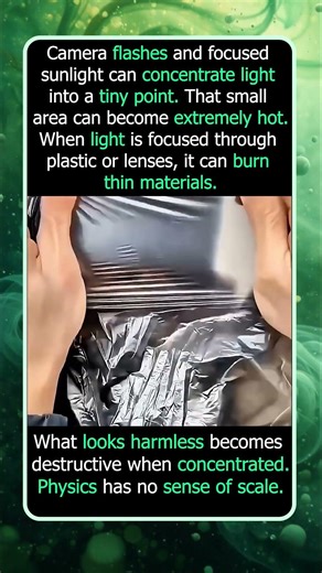 When Camera Light Becomes Hot Enough To Burn