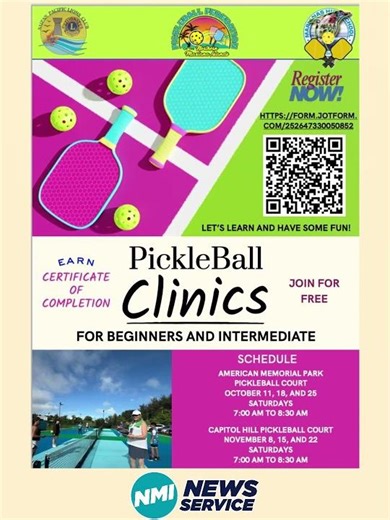Free Pickleball Clinics for Beginners & Intermediate Players