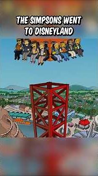 The Simpsons went to Disneyland