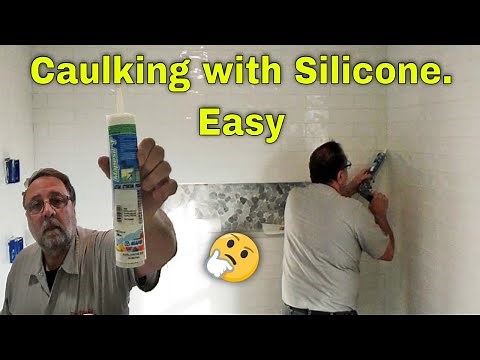 Caulking with silicone, Easy