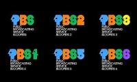 Mix of 6 videos from youtube : PBS logo bloopers 1-6
