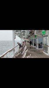Queen Mary 2 - Pitching during a Westbound Transatlantic Crossing December 2025 - Deck was closed that afternoon as we hit the lower part of a storm and Force 10 conditions. Cunard #queenmary2 #qm2 #northatlantic #cunard #transatlantic | Ocean Liner Photography