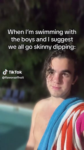 Boys Skinny Dipping Fun with the Homies