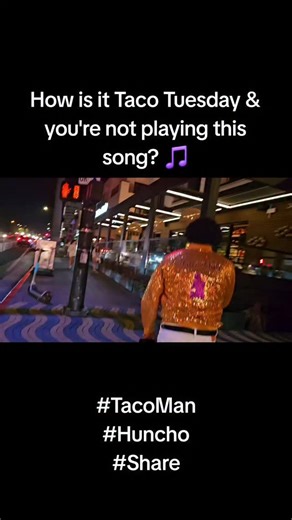 Isaiah Justice on Instagram: "It's Taco tuesday! No way you're NOT listening to (Huncho by Justice on the beat) THE TACO ANTHEM! Out on all platforms - Taco Man 🌮👨🏿🎵 #justiceonthebeat #huncho #tacoman #tacoanthem #tacosong"