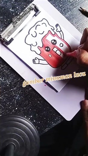 Cute drink drawing tutorial