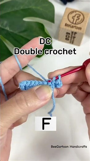 Double crochet, dc #diy #crochet #amigurumi #knittig #handmade #crocheting #knitting