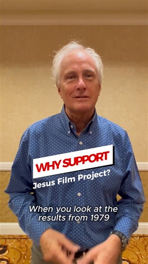 Jesus Film Project | Every donation brings the gospel closer to those who have never heard it. | Instagram