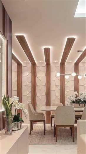 Modern PVC Wall Panel Design Ideas for Living room #interiordesign #wall #home