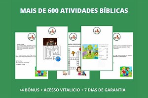 Kit Escolinha Bíblica Infantil: Material para o Ministério Infantil