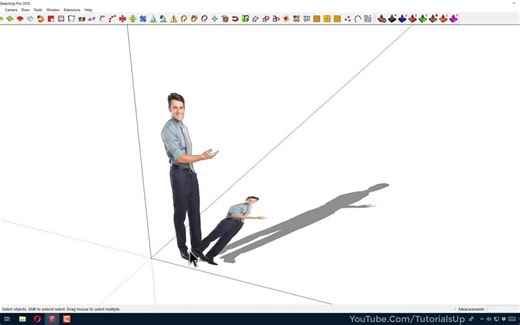sketchup草图大师PNG图片转化模型SKMtools插件教程