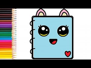How to Draw a Cute Mystery Diary! | Fun & Easy Drawing for Kids 👀📘