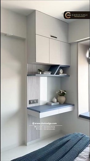 Modern Scandinavian Bedroom Design | Smart Storage + Luxury Look ✨