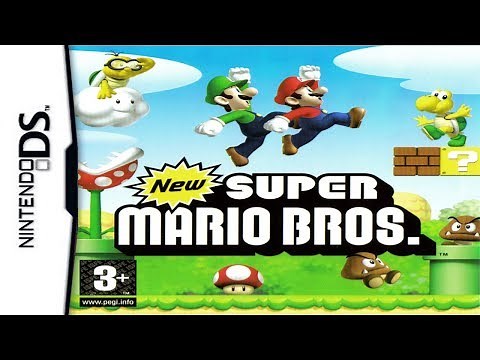 [Longplay] Nintendo DS - New Super Mario Bros [All Star Coins] (HD, 60FPS)