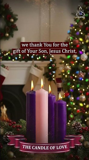 Candle of Love | Advent Week 4 | Shalom World Prayer