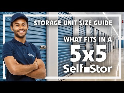 5x5 Storage Unit Size Guide | Self Stor Storage