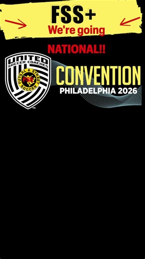 FSS is going NATIONAL 🇺🇸 We’re heading to the United Soccer Coaches Convention — Philadelphia 2026 Showcasing how real player development happens when street soccer meets modern training. ⚽ FSS Online 📱 Skills players can train anywhere 🚀 Built for serious youth development If you’re a CLUB, LEAGUE, STATE ASSN who wants MORE than team sessions — come find us Booth #1058 👉 Drop a 🔥 if you’ll be there 👉 DM us “CONVENTION” to connect #FSSplus #YouthSoccer #PlayerDevelopment #StreetSoccer #So