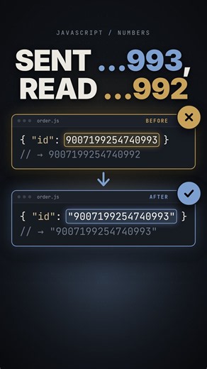 Sent ID ...993, JavaScript read ...992
