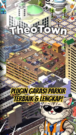 THE BEST PARKING GARAGE PLUGIN IN THEOTOWN! #shorts